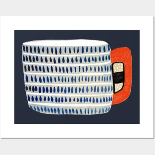 Coffee Mug Love Red Handle Posters and Art